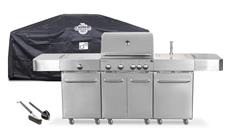 G21 Arizona BBQ konyha Premium Line 6 égő + grilltakaró és tisztító készlet