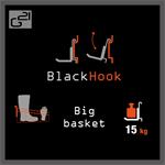 G21 BlackHook big basket akasztó rendszer 63 x 14 x 35 cm