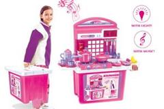 G21 Játék összecsukható konyha - rózsaszín - kicsomagolt!!!!<br>
