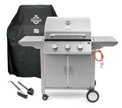 G21 Oklahoma BBQ Premium Line 3 égő + grilltakaró és tisztító készlet