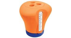 Marimex klór úszó hőmérővel - narancs színű 