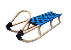 Acra szánkó 125 cm fa - kék