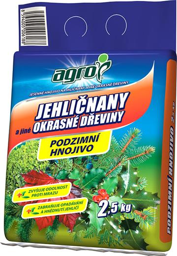Agro Autumn műtrágya tűlevelűek számára 2,5kg