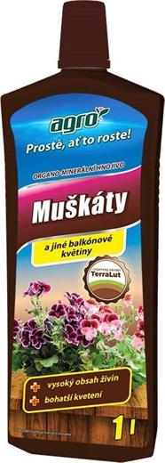 Agro OM folyékony trágya muskátlira 1 l