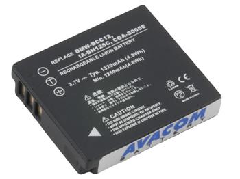Batéria Avacom Panasonic CGA-S005, Samsung IA-BH125C, Ricoh DB-60, Fujifilm NP-70 Li-Ion 3.7V 1320mAh 4.9Wh - neoriginál