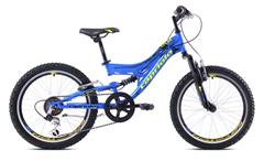 Capriolo CTX200 20" rugós kerékpár, sárga és kék