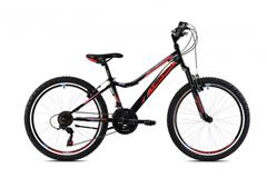 Capriolo DIAVOLO DX 400 FS 24"/18HT hegyi kerékpár, fekete-piros 13" (2021)