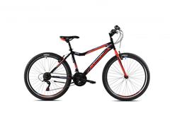 Capriolo DIAVOLO DX 600 26"/18HT hegyi kerékpár, fekete és piros 17" (2021)