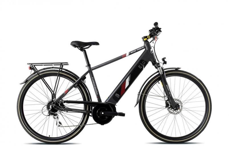 Capriolo ECO 700.3 Man elektromos kerékpár fekete-piros - sérült csomagolás