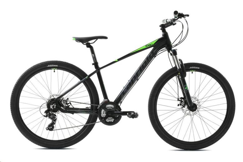 Capriolo EXID 27,5"/16AL hegyi kerékpár, zöld-fekete (2020)