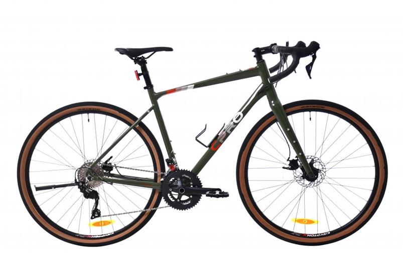 Capriolo G 9.6 gravel kerékpár zöld, 49 váz