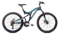 Capriolo GTX 260 26"/21HT rugós kerékpár, fekete-kék