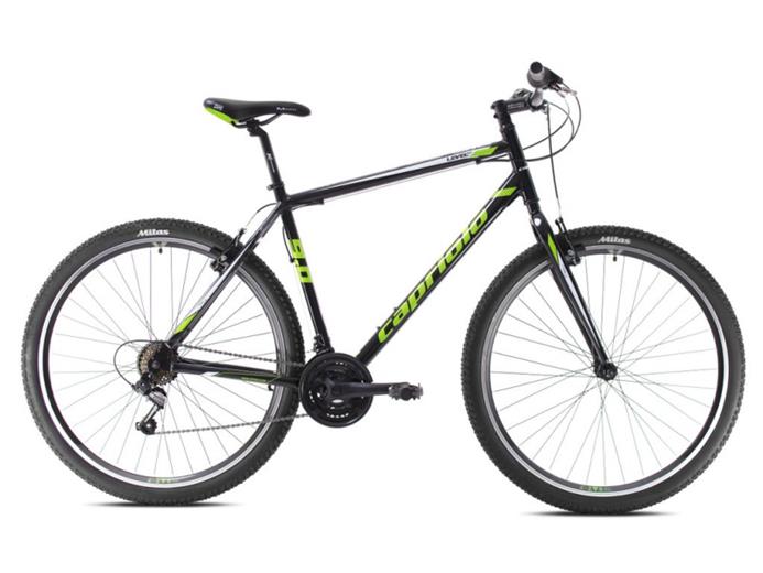 Capriolo LEVEL 9.0, 29"X21" hegyi kerékpár zöld-fekete