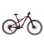 Capriolo MTB FS ALL-MO 9.7 DEEP RED rugós kerékpár