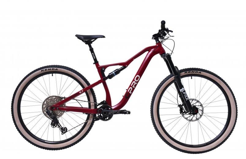 Capriolo MTB FS ALL-MO 9.7 DEEP RED rugós kerékpár