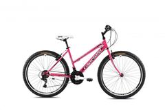 Capriolo PASSION Lady 26"/17HT hegyi kerékpár, fehér-rózsaszín (2021)