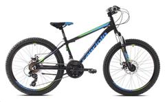 Capriolo ZED 24HT hegyi kerékpár, zöld, kék és fekete
