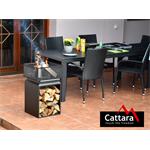 Cattara CUBE tűztér ráccsal 74cm