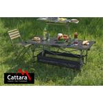 Cattara ROLL összecsukható kempingasztal 123 x 55 cm