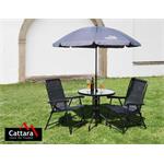 Cattara TERST kerti összecsukható szék, fekete
