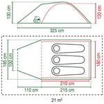 Coleman Darwin 3 Plus sátor