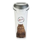 Curver Cats állateledel tároló tartály , 10kg / 23 l  