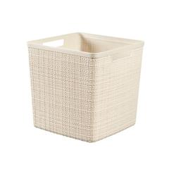 Curver Jute Cube doboz 17L bézs