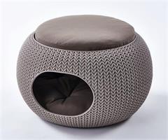 Curver Knit Pet Home fekhely cappuccino színben