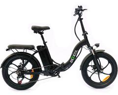 DEXKOL elektromos összecsukható kerékpár, BK8 fekete 10 Ah