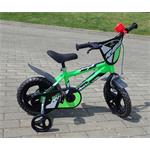 Dino Bikes 412UL gyerek kerékpár zöld 12" fiúknak