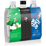 Fľaša Sodastream Fuse 3 x 1 l Pepsi