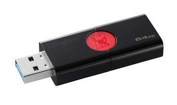 Flashdisk Kingston DT106 64GB, USB 3.0, až 100MB/s