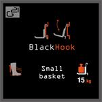 G21 BlackHook small basket akasztó rendszer 30 x 22 x 23 cm