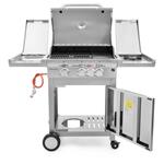 G21 California BBQ Premium Line gázgrill, 4 égőfej + ajándék nyomáscsökkentő - 2. osztály