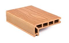 G21 elzáró kültéri burkolólap, 2,5 x 14 x 400 cm, Light Wood, WPC
