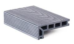 G21 elzáró kültéri burkolólap, 2,5 x 14 x 400 cm, Silver Wood, WPC