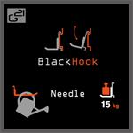 G21 felfüggesztési rendszer BlackHook needle 19x3,8 cm