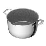 G21 Gourmet Miracle fazék szűrővel 28 cm fedővel rozsdamentes acél/greblon - sérült csomagolás