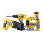 G21 játék - DELUXE TOOLS elemes szerszámkészlet 10 darab