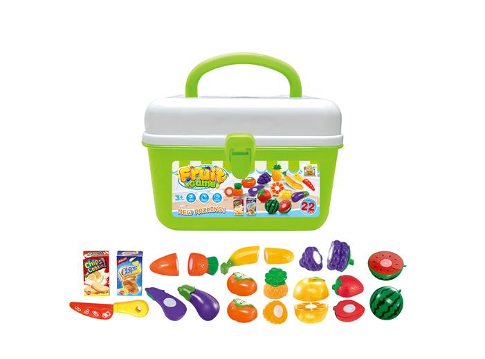 G21 játék - Gyümölcs és zöldség kofferben