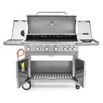 G21 Mexico BBQ Premium line gázgrill, 7 égőfej + ajándék nyomáscsökkentő - 2. osztály