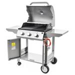 G21 Oklahoma BBQ Premium line gázgrill, 3 égőfej + ajándék nyomáscsökkentő