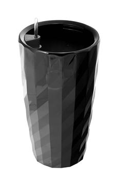 G21 önöntöző kaspó Diamant 57 cm, fekete