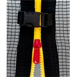 G21 trambulin biztonsági hálóval 430 cm, zöld - sérült csomagolás