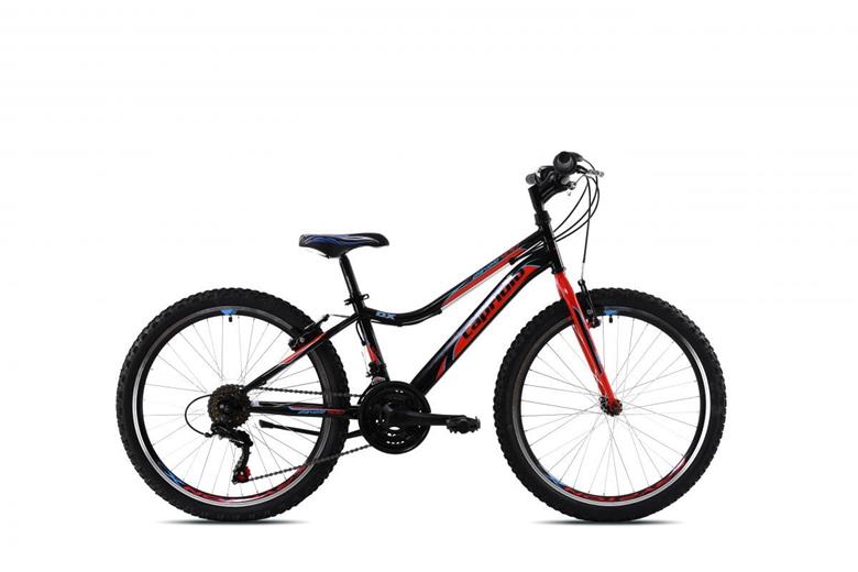 Hegyi kerékpár Capriolo DIAVOLO 400 fekete piros 2023