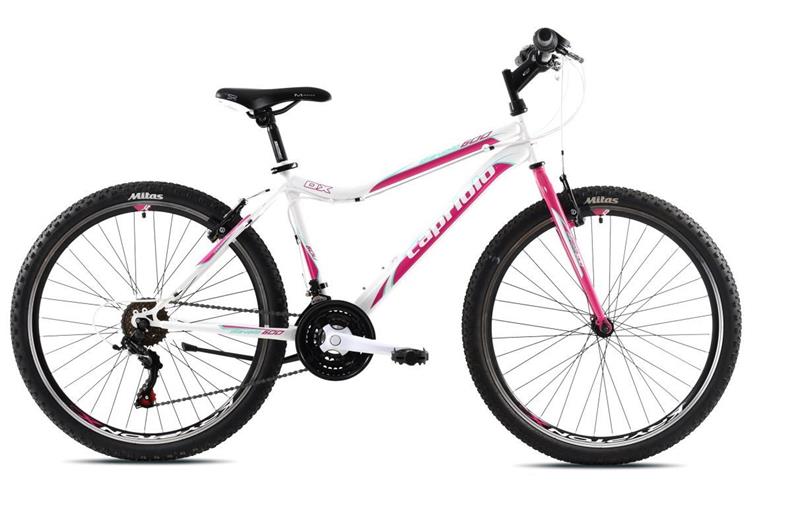 Horský bicykel Capriolo DIAVOLO DX 600 26"/18HT růžovo-bílé 17" 2. jakost