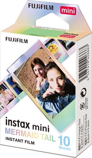 Instantný film Fujifilm Color film Instax mini MERMAID TAIL 10 fotografií