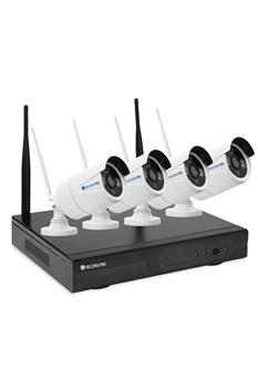 Kamerový set Securia Pro WIFI4CHV1-W NVR + 4 WIFI kamery 1 MPx, biela