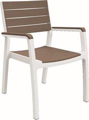 Kerti szék Keter Harmony fehér / cappuccino