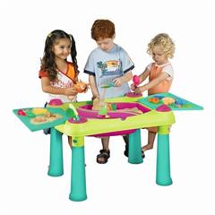 Keter Creative Play Table kreatív asztalka , lila/zöld 
